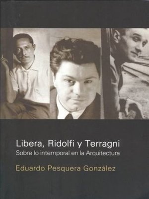 cover image of Libera, Ridolfi Y Terragni